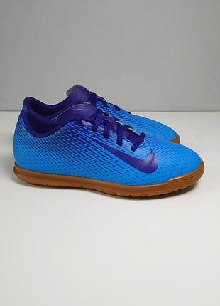 Футзалки, кросівки nike bravata ii ic junior 844438-440 blue/sky/gym 36 р. оригінал