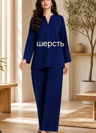 Люксовий вовняний костюм палаццо pringle of scotland для harrods, 100% вовна, розмір m/l