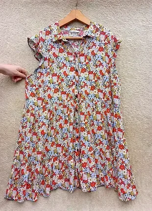 Ярусна сукня,р52-54🌺🌷🌹