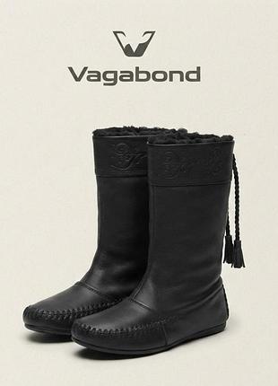 Жіночі чоботи сапоги демісезонні vagabond,швеція,р.37