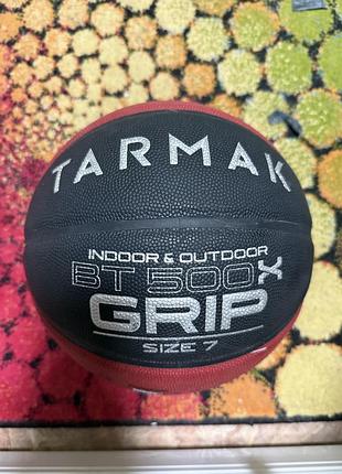 Баскетбольный мяч tarmak/kipsta bt500x grip №7 — новый
