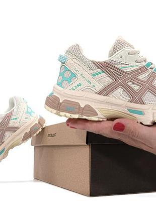 Кроссовки asics gel-kahana 8 white black арт 15517