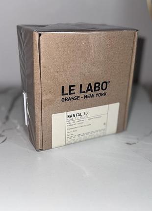 Нішеві парфуми ✨le labo santal33 ✨ духи шлейфові унісекс парфюм ле лабо🔥
