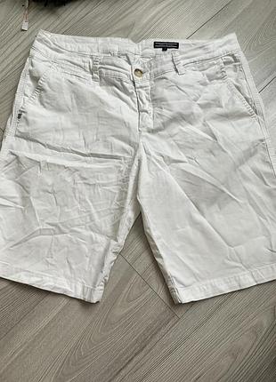 Шорти джинсові білі tommy hilfiger m