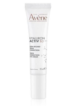 Крем для шкіри навколо очей avène hyaluron activ b3
