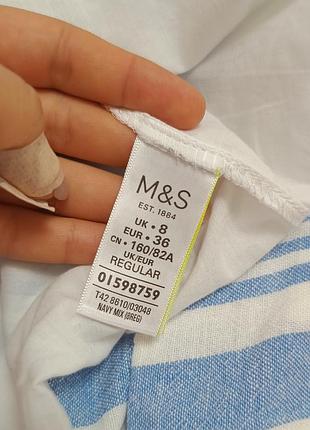 Льняное платье m&amp;s 9