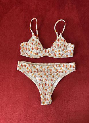 Купальник жатка shein