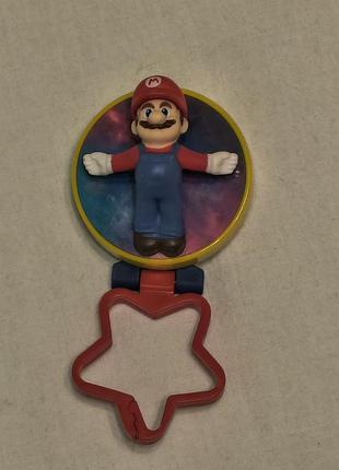 Super mario galaxy mc donald`s - оригинальная коллекционная игрушка -подвеска - супер марио - хеппи мил - 12 см