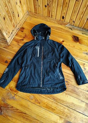 Женская мембранная куртка sunice hurricane gore-tex от канадского outdoor-бренду sunice в черном цвете размер s m на осень
