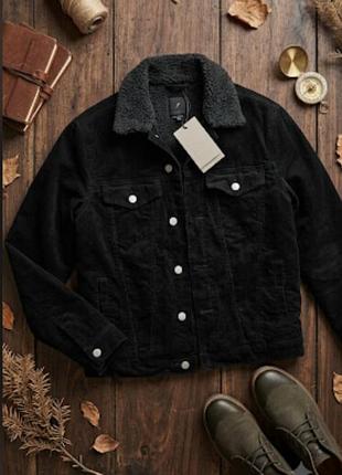Утеплена джинсова куртка