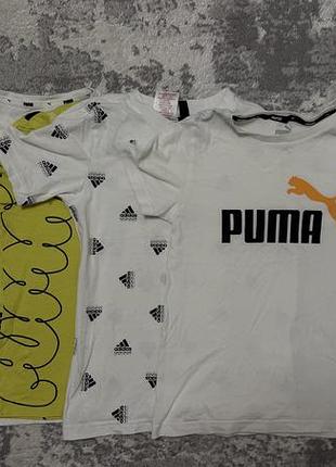 Набір/комплект дитячих футболок adidas/puma