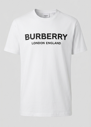 Біла футболка burberry london england