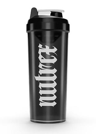 Gothic logo shaker - 740 ml black/white (plastic)