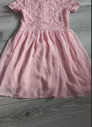 Платье для девочки h&m  нарядное 2