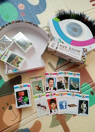 Настольная игра, викторина eye know: trivia for your eyes