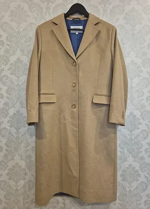 Роскошное кашемировое пальто johnstons of elgin | 100% cashmere