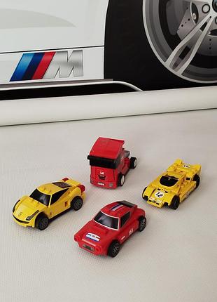 Колекція машинок lego racers shell ferrari (4 шт.) / лого ферарі