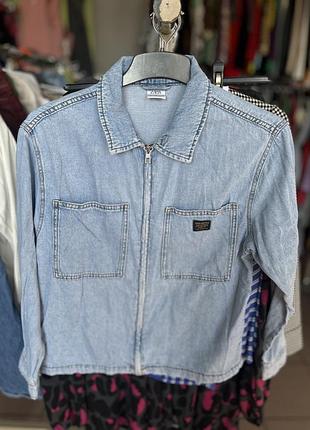 Джинсова сорочка zara 152 р