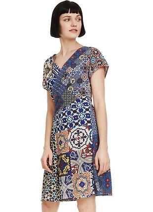 Плаття сукня міні коротка етно стиль бохо desigual