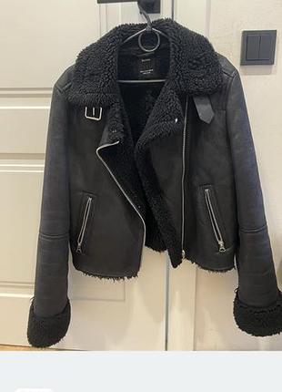 Дубленка куртка bershka