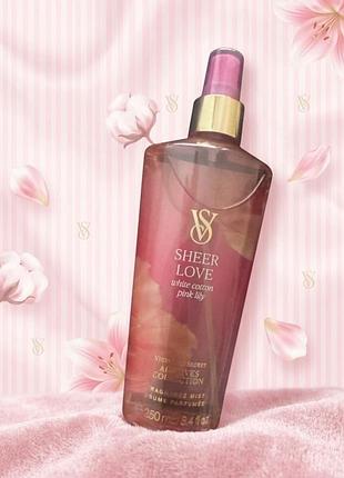Парфюмированный спрей для тела &nbsp;чиста любов body fragrance sheer love fragrance mist