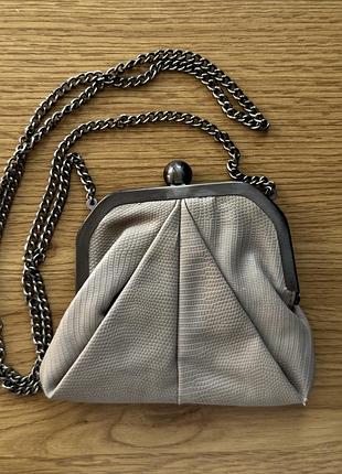 Pieces jorie shop frame bag — сумка на цепочке