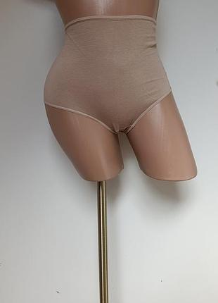 Хлопковые однотонные трусики marks &amp; spencer.
