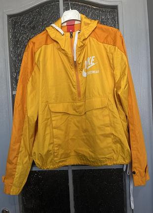 Анорак вітровка nike sportswear archive half-zip cropped popover