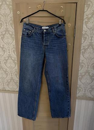 Джинсы topshop ember low wide tall, w30/l/36
