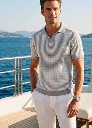 Поло чоловіче бренду hollister ✨
напівобхват грудей -52(58) см;
по плечам-47 см;
довжина виробу-78см.
довжина рукава -26 см