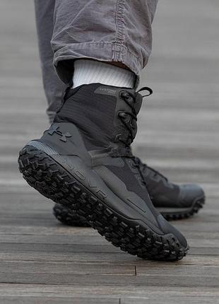 Under armour hovr dawn wp boots black 2