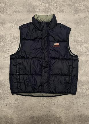 Вінтажна жилетка polo jeans ralph lauren treck tech