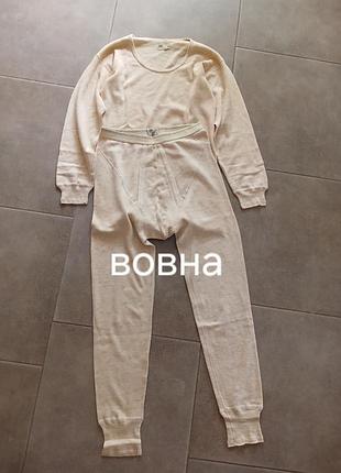 Вовняна термобілизна