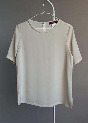 Бежева блузка max mara футболка