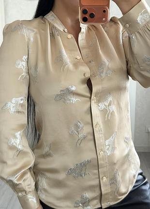 Шовкова сорочка tory burch s 79% silk