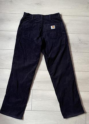 Вельветові штани carhartt wip