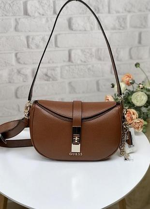 Сумка женская guess оригинал brooke shoulder bag гесс