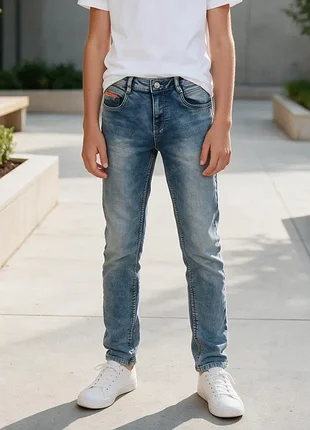 Утепленные на флисе 👖 джинсы chapter young 🔥 теплые подростковые джинсы ❄️ зимние джинсы 170 см