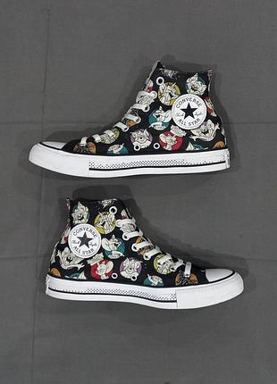 Кеды converse touch &amp; jerry лимитированная серия - размер 39,5