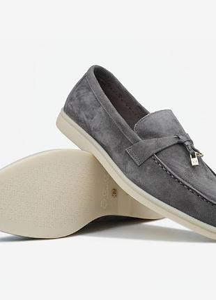 Лофери loro piana premium dark grey