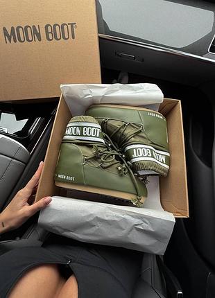 Moon boot olive