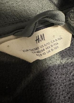 Флісова кофта h&m 134-140р 3