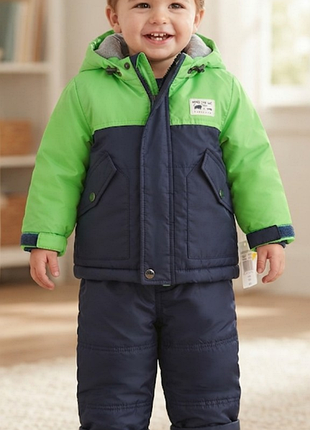 Новый зимний комбинезон carters 12m для мальчика сша