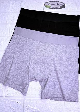 Арт.0890 трусы боксеры мужские h&amp;m набор 2 шт размер евро м