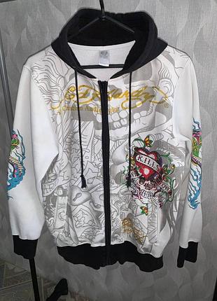 Зип худи ed hardy от christian audigier