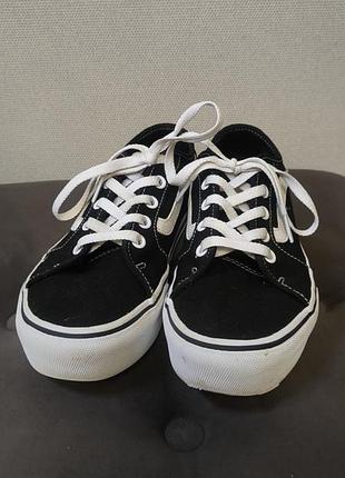 Кеди жіночі (підлітки) vans, чорно-білі, розмір 38