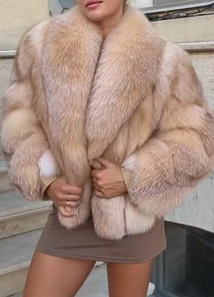 Шуба из натуральной лисицы 🤩