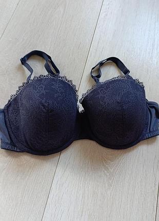 Бюстгальтер ажурный бюст кружевной лиф кружевый балконет h&amp;m 36c 80c 75d