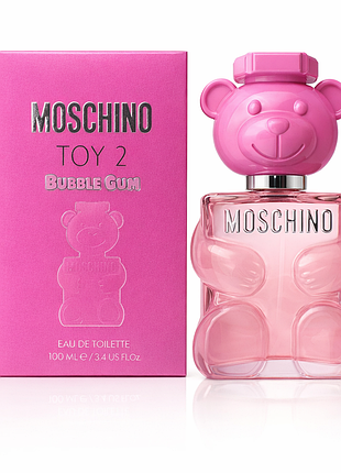 Жіночі парфуми moschino toy 2 bubble gum 100 мл — москіно той 2 бабл гам