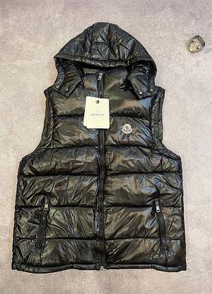 Жилетка біла/чорна moncler